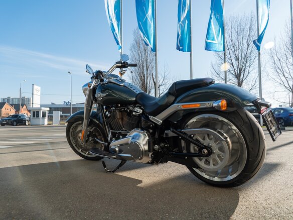 2020 Harley-Davidson Fat Boy, зелёный, 2210000 рублей - вид 13