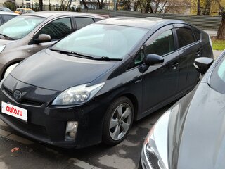 2010 Toyota Prius III (XW30), чёрный, 900000 рублей, вид 3