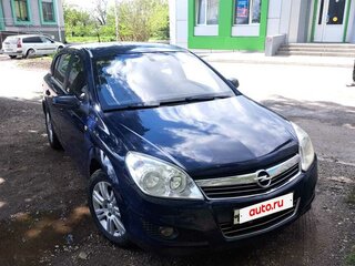 2008 Opel Astra H Рестайлинг, синий, 385000 рублей, вид 1