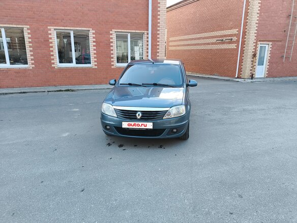 2013 Renault Logan I Рестайлинг, голубой, 675000 рублей