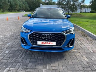 2020 Audi Q3 35 TFSI II (F3), синий, 2820000 рублей, вид 2