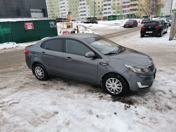2012 Kia Rio III, серый, 770000 рублей - вид 2