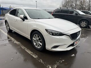 2016 Mazda 6 III (GJ) Рестайлинг, белый, 1700000 рублей, вид 4