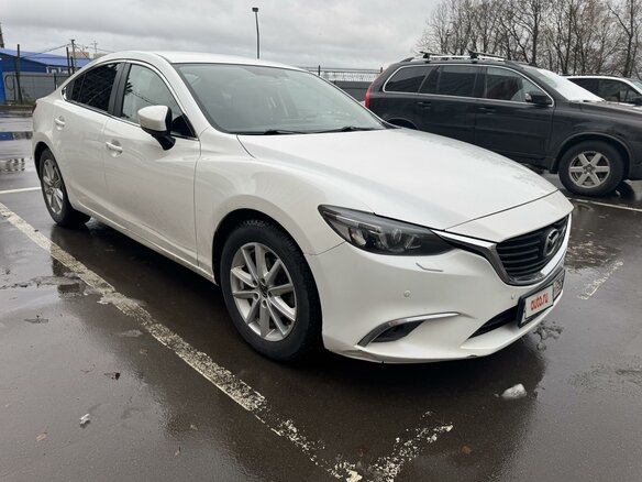 2016 Mazda 6 III (GJ) Рестайлинг, белый - вид 3