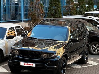 2004 BMW X5 3.0d I (E53) Рестайлинг, чёрный, 1500000 рублей, вид 1