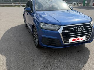 2016 Audi Q7 II (4M), синий, 3450000 рублей, вид 4