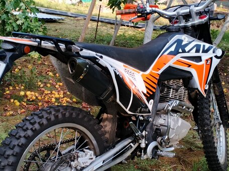 2023 Kayo T2 300 Enduro, белый, 165000 рублей, вид 3
