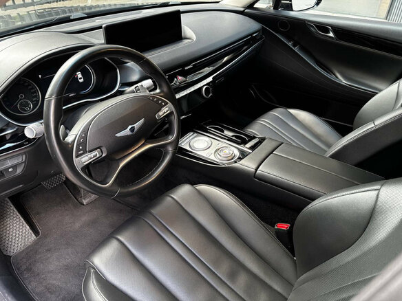 2021 Genesis G80 II, чёрный, 3700000 рублей - вид 12