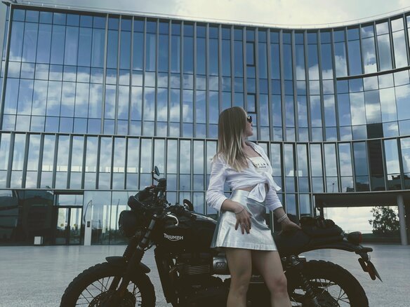 2018 Triumph Scrambler, чёрный, 850000 рублей