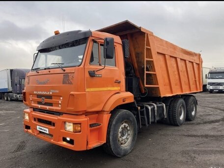 2012 КамАЗ 6520, оранжевый, 1100000 рублей, вид 2