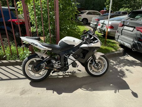 2003 Yamaha YZF-R6, белый, 420000 рублей, вид 1
