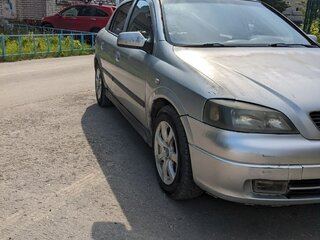 2002 Opel Astra G, серебристый, 240000 рублей, вид 1