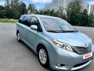 2015 Toyota Sienna III Рестайлинг, голубой, 2050000 рублей, вид 2