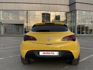 2012 Opel Astra GTC J Рестайлинг, жёлтый, 990000 рублей, вид 5