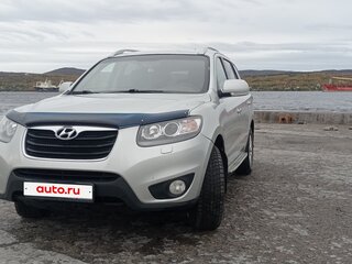 2011 Hyundai Santa Fe II Рестайлинг, серебристый, 1150000 рублей, вид 2