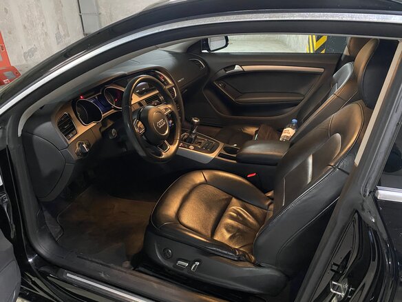 2012 Audi A5 I (8T) Рестайлинг, чёрный - вид 16