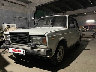 1993 Lada (ВАЗ) 2107, белый, 130000 рублей, вид 1