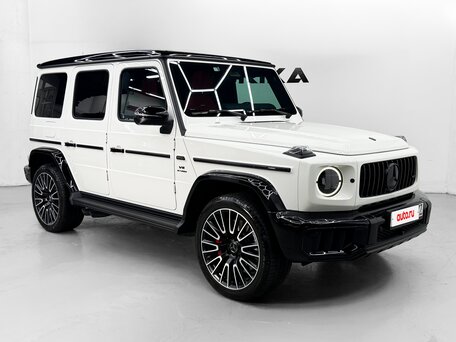 2024 Mercedes-Benz G-Класс AMG 63 AMG II (W465) Рестайлинг, белый, вид 3