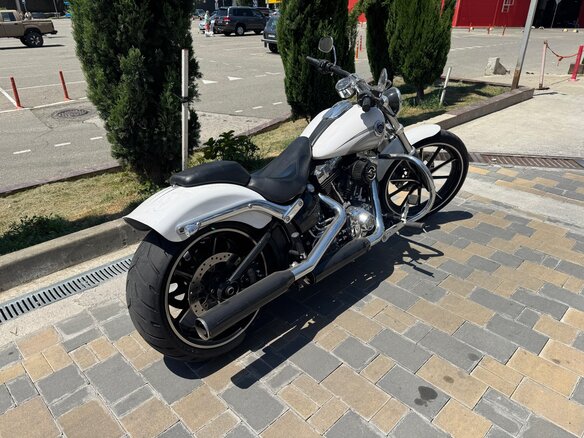 2015 Harley-Davidson Breakout, белый, 1800000 рублей - вид 8