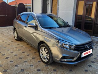 2018 Lada (ВАЗ) Vesta SW I, серый, 900000 рублей, вид 2