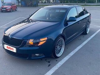 2011 Skoda Superb DSG II, синий, 1150000 рублей, вид 4
