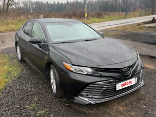 2017 Toyota Camry US Market VIII (XV70), чёрный, 2150000 рублей, вид 4