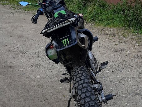 2003 Kawasaki D-tracker 250, чёрный, 200000 рублей, вид 2