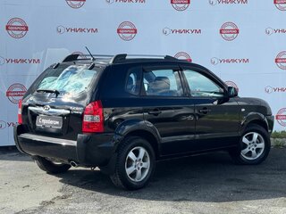 2007 Hyundai Tucson I, чёрный, 599000 рублей, вид 5