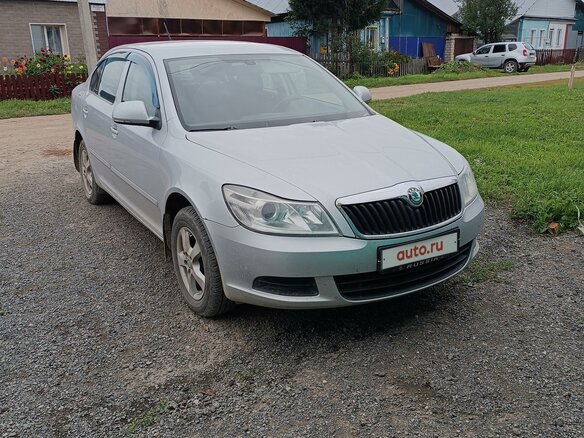 2012 Skoda Octavia II (A5) Рестайлинг, серебристый, 700000 рублей