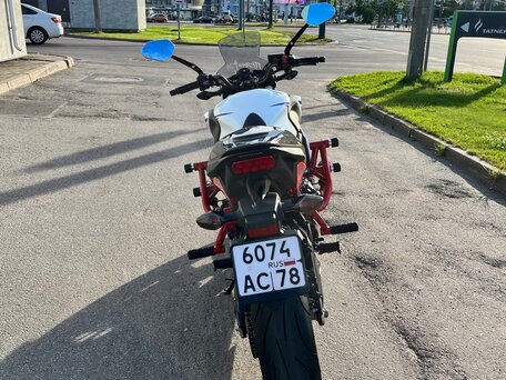 2014 Honda CB 650F, белый, 649000 рублей, вид 2