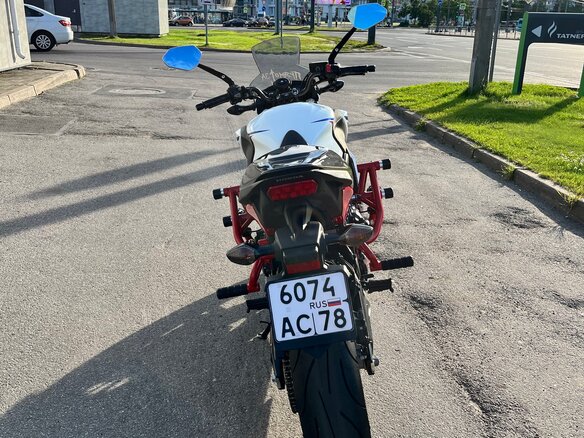 2014 Honda CB 650F, белый, 649000 рублей - вид 1