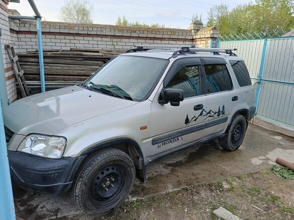 1998 Honda CR-V I, серебристый, 430000 рублей - вид 1