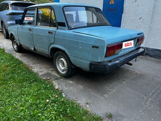 1988 Lada (ВАЗ) 2107, голубой, 40000 рублей, вид 3