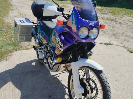 1996 Honda XRV 750 Africa Twin, зелёный, 530000 рублей, вид 2