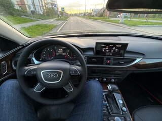 2014 Audi A6 IV (C7), чёрный, 1800000 рублей, вид 3