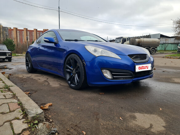2009 Hyundai Genesis Coupe I, синий, 950000 рублей