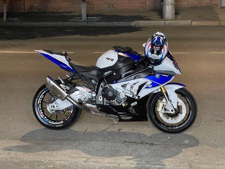 2014 BMW S 1000 RR, синий, 1100000 рублей, вид 4