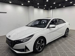 2022 Hyundai Elantra VII (CN7), белый, 1670000 рублей, вид 3