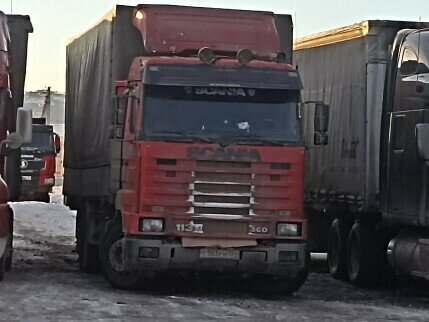 1993 Scania 3-Series, красный, 850000 рублей, вид 1