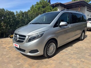 2016 Mercedes-Benz V-Класс Extra Long 200 d экстра длинный III (W447), серебристый, 3800000 рублей, вид 3