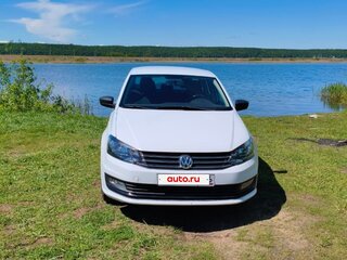 2019 Volkswagen Polo V Рестайлинг, белый, 1250000 рублей, вид 1