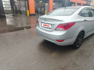 2012 Hyundai Solaris I, серебристый, 645000 рублей, вид 4