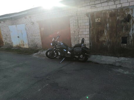 2008 Yamaha XVS1100, чёрный, 500000 рублей, вид 2