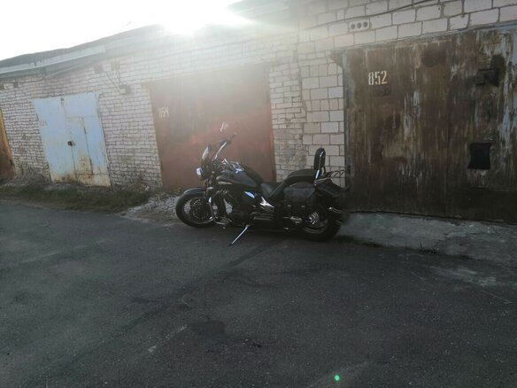 2008 Yamaha XVS1100, чёрный - вид 1