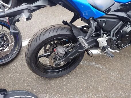 2019 Kawasaki Ninja 650, синий, 695000 рублей, вид 4