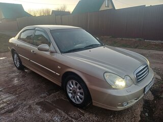 2007 Hyundai Sonata ТагАЗ IV (EF) Рестайлинг, золотистый, 600000 рублей, вид 1
