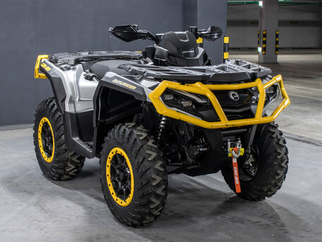 2024 BRP Can-Am Outlander XT-P 1000R, жёлтый, 2195136 рублей, вид 3