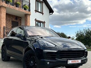 2016 Porsche Cayenne S II Рестайлинг (958), синий, 4000000 рублей, вид 1
