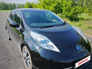 2016 Nissan Leaf 30kWh I (ZE0/AZE0), чёрный, 1189000 рублей, вид 3