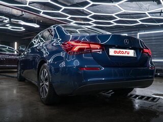 2019 Mercedes-Benz A-Класс 180 d IV (W177), синий, 2200000 рублей, вид 2